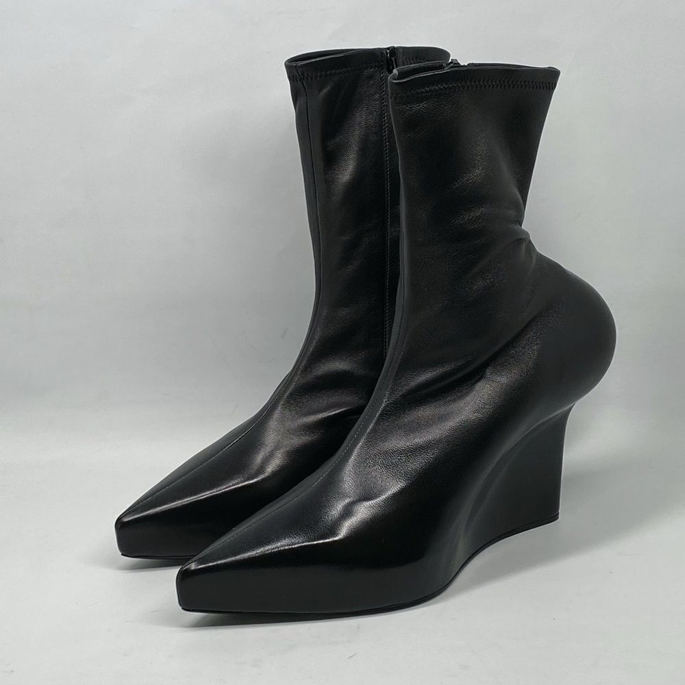 Givenchy Leather Wedge booties size 37 - Picture 3 of 15